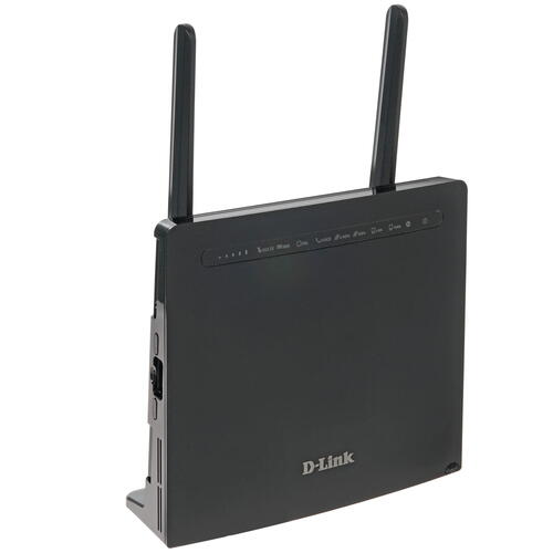 Маршрутизатор D-Link Wireless AC1200 4G LTE Router with 1 USIM/SIM Slot, 1 10/100/1000Base-TX WAN port, 4 10/100/1000Base-TX LAN ports, 2 FXS ports, 1 ADSL/VDSL port and 1 USB Port DWR-980/4HDA1E DWR-980/4HDA1E