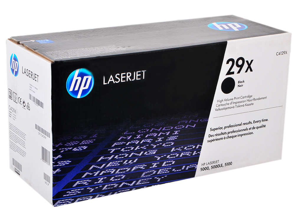 Картридж C4129X HP Тонер-картридж LJ 5000 Series (10 000 стр.) C4129X