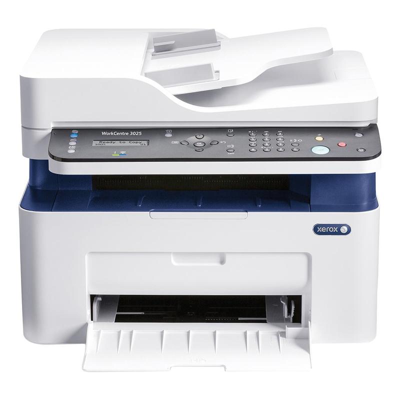 МФУ Xerox WorkCentre 3025NI A4, P/C/S/F, 20 ppm, max 15K p/m, 128MB, GDI, USB, Network, Wi-fi WC3025NI# WC3025NI#
