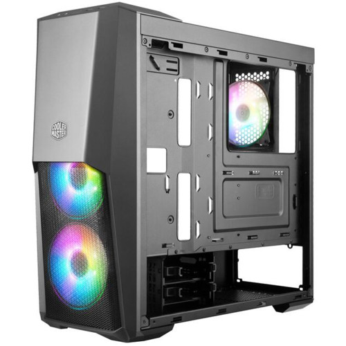Корпус Cooler Master MasterBox MB500 ARGB Mid Tower Chassis, 3 x RGB fans, RGB controller included, Tempered glass side panel (095164) MCB-B500D-KGNN-S01 MCB-B500D-KGNN-S01