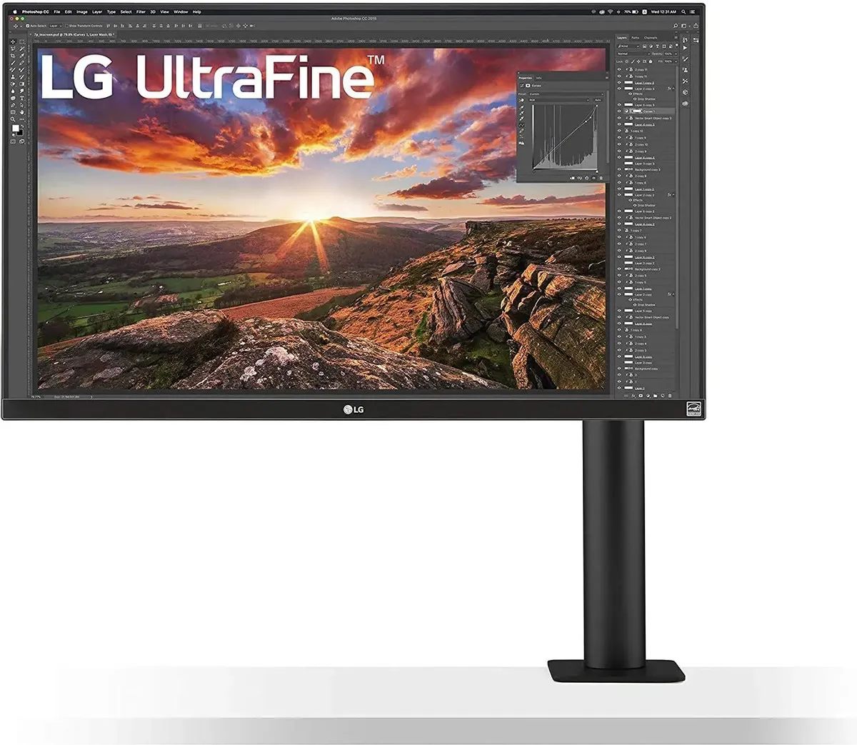 Монитор LG UltraFine 27UN880-B 27" черный IPS LED 16:9 HDMI M/M матовая HAS Piv 350cd 178гр/178гр 3840x2160 60Hz FreeSync DP 4K USB 27UN880-B.ARUZ 27UN880-B.ARUZ