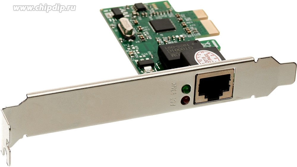 Сетевая карта Exegate E-560 (OEM) Карта PCI-Ex1 1000Mbp EX281224RUS EX281224RUS