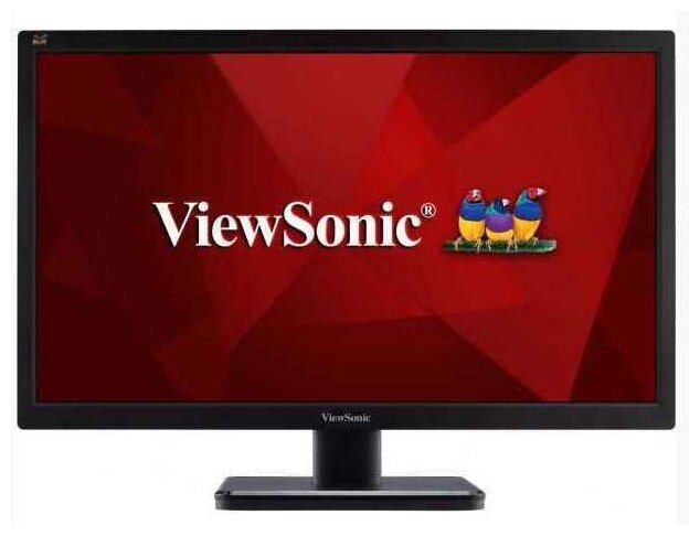 Монитор ViewSonic 21.5"  LED, 1920x1080, 5ms, 200cd/m2, 90°/65°, 600:1, 50Mln:1, D-Sub, HDMI, Tilt, VESA, Black VA2223-H VA2223-H