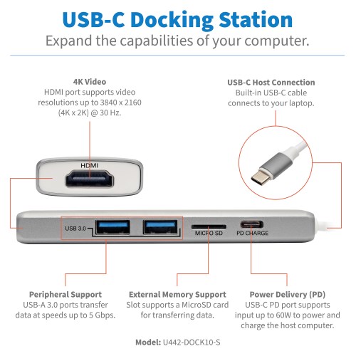 Стыковочная станция Tripplite U442-DOCK10-S U442-DOCK10-S #6