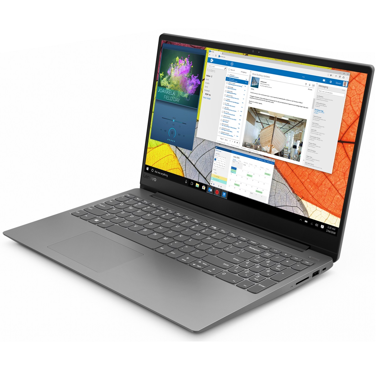 Ноутбук Lenovo V330-15IKB, 15.6", Intel Core i7 8550U 1.8ГГц, 8Гб, 256Гб SSD, Intel UHD Graphics 620, DVD-RW, Windows 10 Professional, 81AX001HRU 81AX001HRU