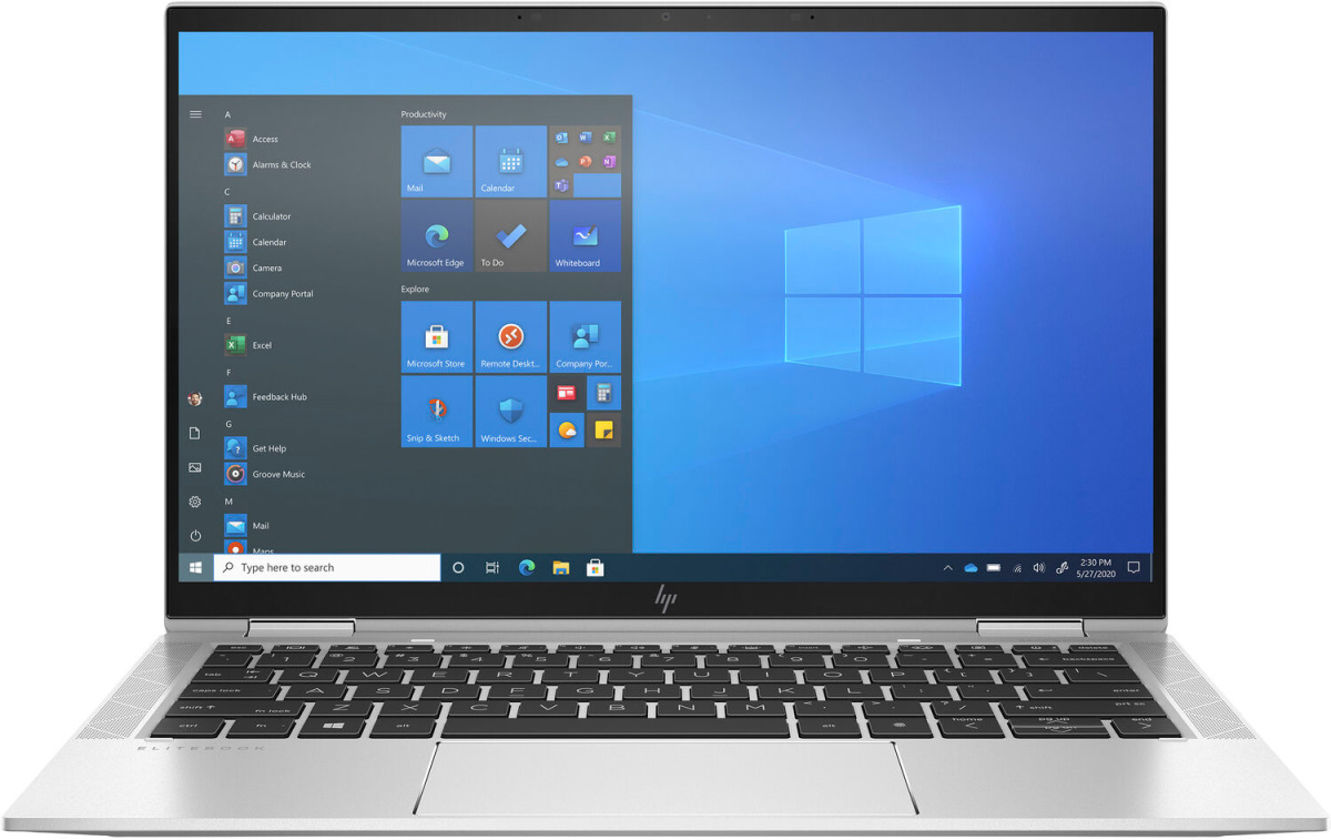 Ноутбук HP EliteBook x360 1030 G8 Core i5-1145G7 2.6GHz,13.3" FHD (1920x1080) Touch 1000cd SV Reflect GG5 AG,8Gb LPDDR4X-4266,256Gb SSD NVMe,vPro,Al Chassis,Kbd Bl+SR,54Wh,FPS,1.21kg,1y,Win10Pro 336F8EA 336F8EA