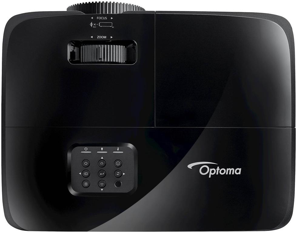 Проектор Optoma H185X Home Entertainment /Cinema (DLP,WXGA 1280x800, 3700Lm, 28000:1, HDMI, VGA, Composite video, Audio-in 3.5mm, VGA-OUT, Audio-Out 3.5mm, 1x10W speaker, 3D Ready, lamp 6000hrs, Black, 3.03kg) E9PX7D701EZ4 E9PX7D701EZ4