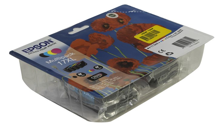 Картридж струйный Epson C13T17164A10 черный/голубой/пурпурный/желтый набор карт. для Epson XP33/203/ C13T17164A10