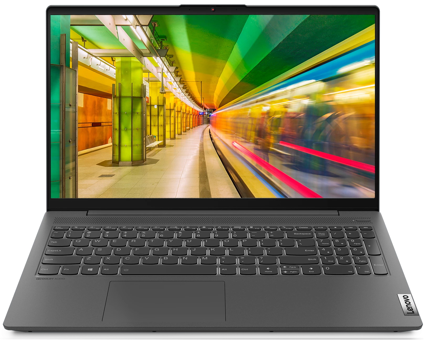 Ноутбук Lenovo IdeaPad 5 15ALC05 15,6 FHD (1920x1080)IPS AG, Ryzen 7 5700U, 16GB DDR4 3200, 512GB SSD M.2, Radeon Graphics, WiFi, BT, TPM2, HD Cam, 57Wh, 65W Round Tip, NoOS, 1Y, Graphite Grey, 1.66kg 82LN00P8RE 82LN00P8RE #1