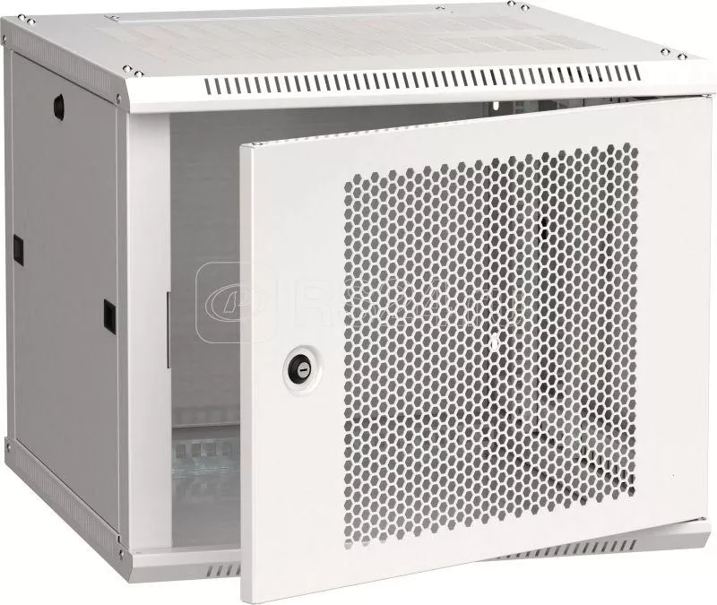 Шкаф ITK LINEA W 9U 600x600 мм дверь перфорированная, RAL7035 LWR3-09U66-PF LWR3-09U66-PF