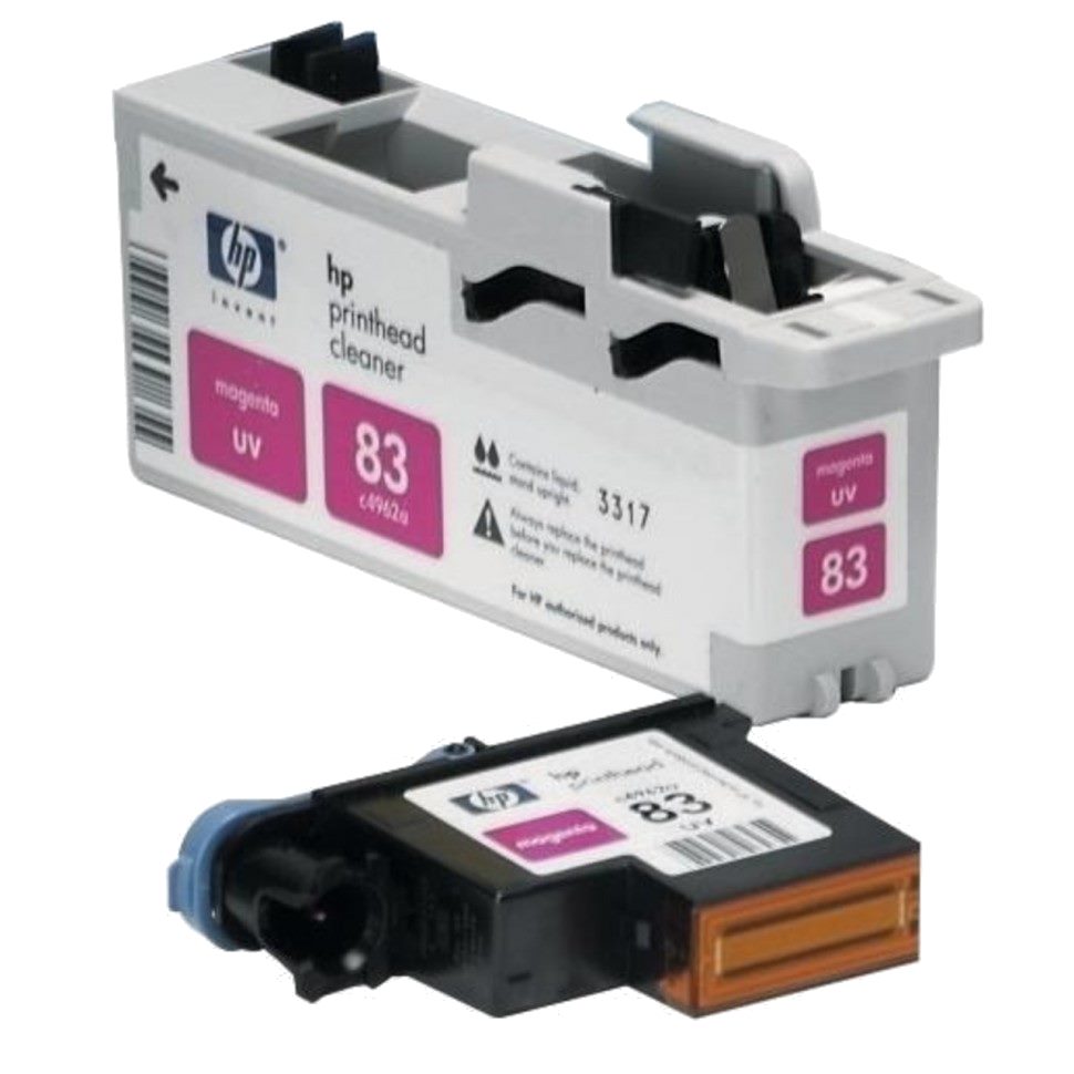Картридж струйный HP 83 пурпурный печатающая головка для HP DJ 5500UV/5500psUV/5000UV/5000ps UV C4962A C4962A