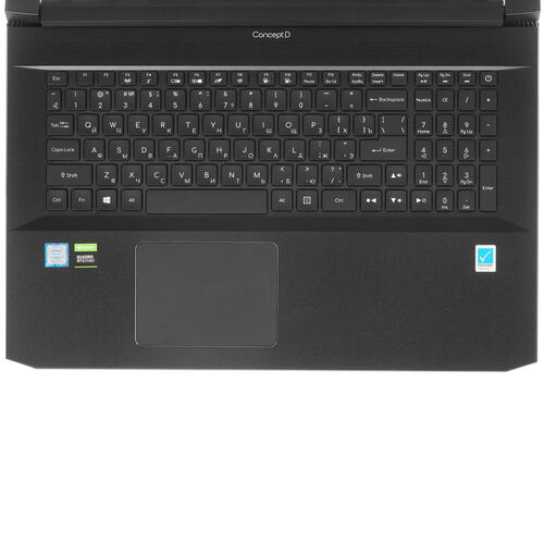 Ноутбук Acer ConceptD 5 Pro CN515-71P-755G Core i7 9750H/16Gb/SSD1Tb/NVIDIA Quadro RTX 3000 6Gb/15.6"/UHD (3840x2160)/Windows 10 Professional/black/WiFi/BT/Cam NX.C4YER.003 NX.C4YER.003