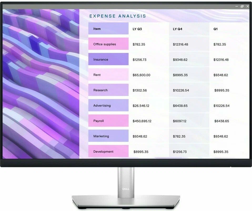 Монитор Dell 24" P2423 черный IPS LED 5ms 16:10 DVI HDMI матовая HAS Piv 1000:1 300cd 178гр/178гр 1920x1200 210-BDFS 210-BDFS