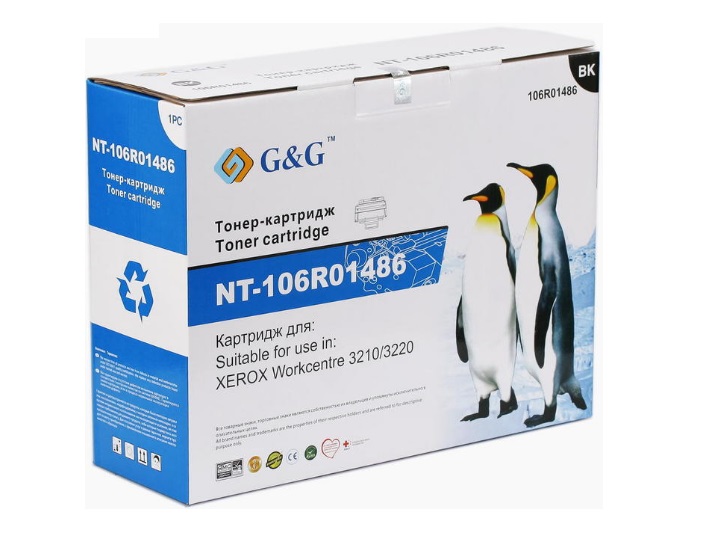 Тонер-картридж G&G для Xerox WorkCentre 3210/3220 (4100стр) NT-106R01487 NT-106R01487