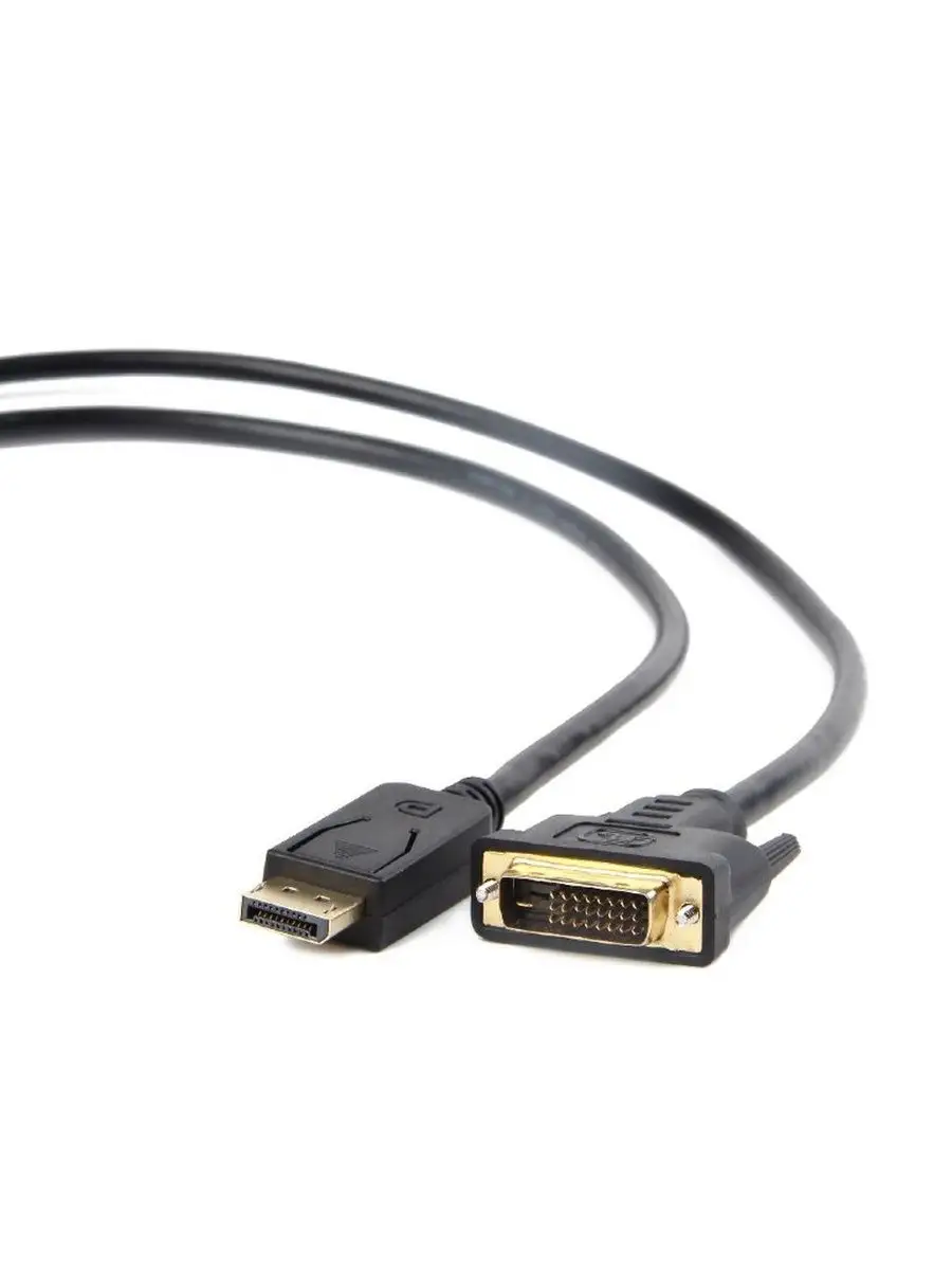 Кабель Gembird DisplayPort-DVI 3м экранированный черный CC-DPM-DVIM-3 CC-DPM-DVIM-3M #3