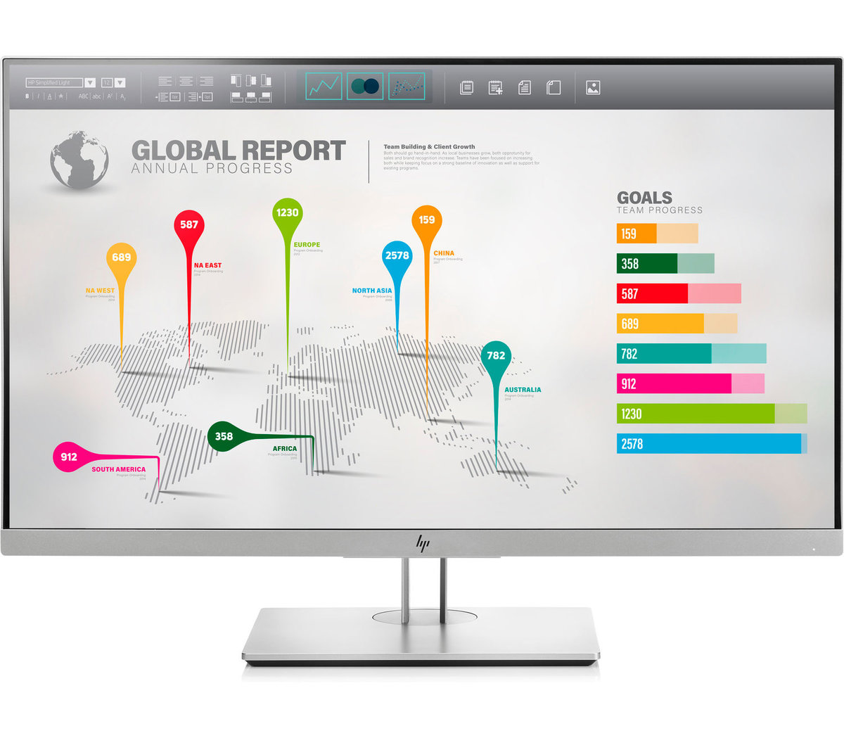 Монитор HP 27" EliteDisplay E273q 1FH52AA 1FH52AA #4