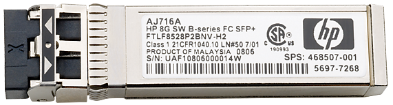 Трансивер HPE B-series 16Gb SFP+SW XCVR Transceiver QK724A QK724A