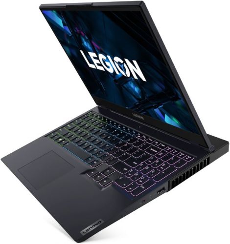 Ноутбук Lenovo Legion 5 15ITH6 Core i5 11400H 16Gb SSD512Gb NVIDIA GeForce RTX 3050 Ti 4Gb 15.6" IPS FHD (1920x1080) noOS dk.blue WiFi BT Cam 82JK0010RK 82JK0010RK