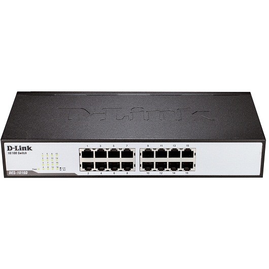 Коммутатор D-Link L2 Unmanaged Switch with 16 10/100Base-TX ports DES-1016D/H1A DES-1016D/H1A