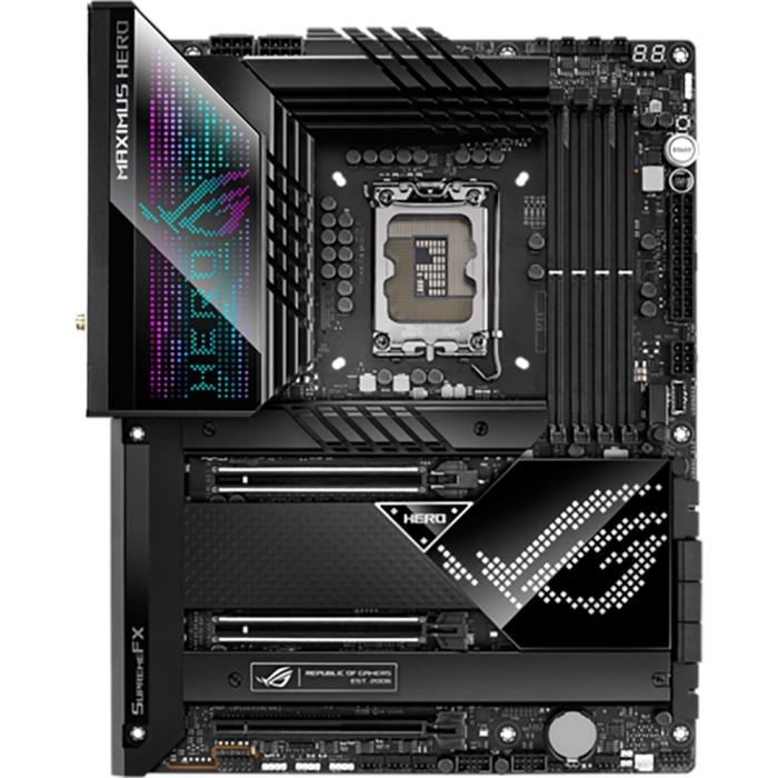 Материнская плата ASUS ROG MAXIMUS Z690 HERO LGA1700 Intel Z690 4xDDR5 ATX AC`97 8ch(7.1) 2x2.5Gg RAID HDMI ROG MAXIMUS Z690 HERO ROG MAXIMUS Z690 HERO