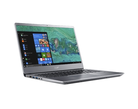 Ноутбук Acer Swift 3 SF314-54-8456 silver 14" FHD i7-8550U/8Gb/256Gb SSD/Linux NX.GXZER.010 NX.GXZER.010