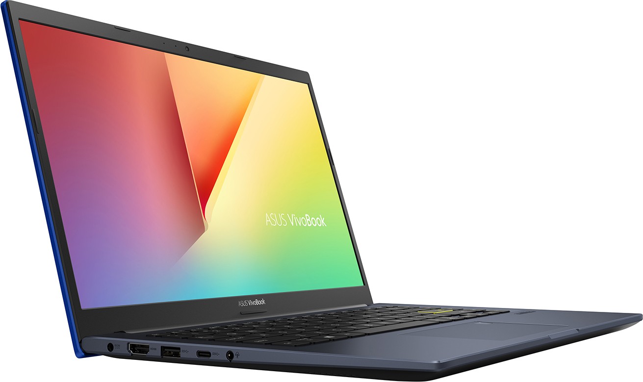 Ноутбук ASUS VivoBook S14 M413IA-EB858T Bespoke Black 14" {FHD AMD Ryzen 3 4300U/8Gb/256Gb SSD/W10} 90NB0QR7-M13810 90NB0QR7-M13810