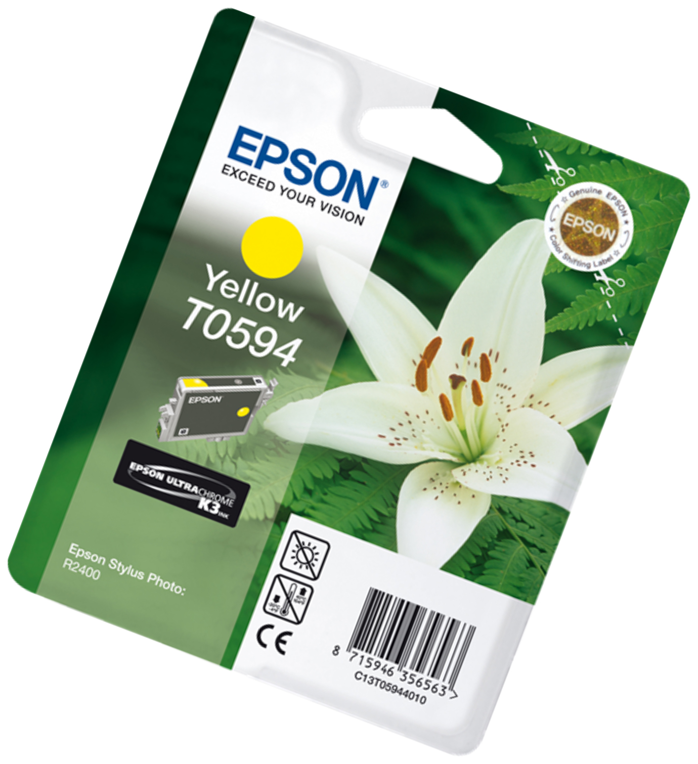 Картридж EPSON STYLUS PHOTO R2400 yellow C13T05944010