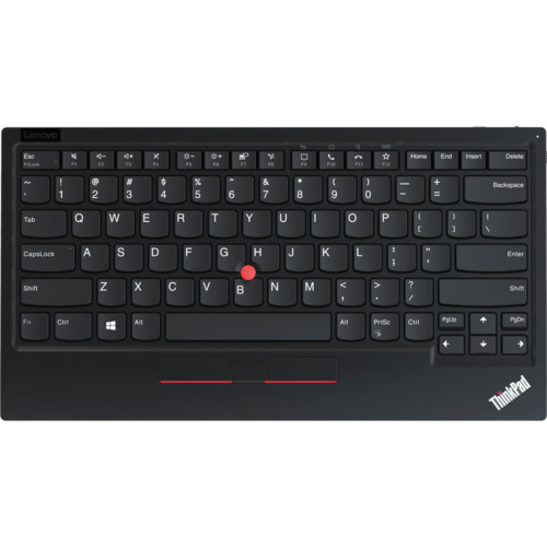 Клавиатура Lenovo ThinkPad Compact Wireless Keyboard with TrackPoint (Russian/Cyrillic) Connectivity: 2.4G Wireless and Bluetooth BLE with Swift Pair 4Y40X49515 4Y40X49515