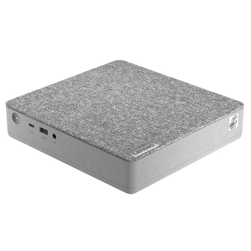 Неттоп Lenovo IdeaCentre Mini 5 01IMH05/Intel Core i5-10400T 2.0GHz Hexa/16GB/512GB SSD/Intel UHD Graphics 630/Intel H470/WiFi/BT5.1/noCR/W10H/1Y/GREY 90Q70018RS 90Q70018RS