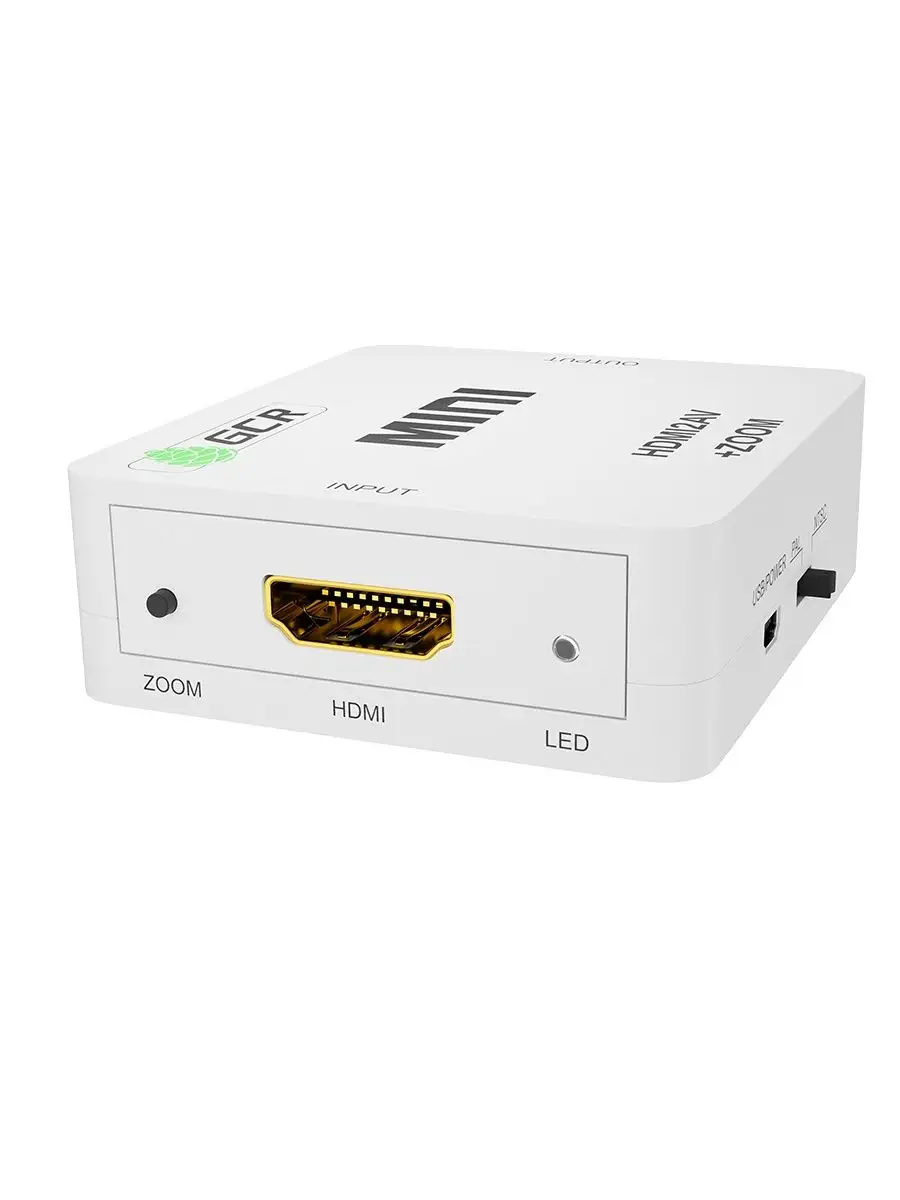 Конвертер Greenconnect HDMI -> AV Greenline, PAL, NTSC, SECAM, 1080p + ZOOM GL-v128 GL-v128