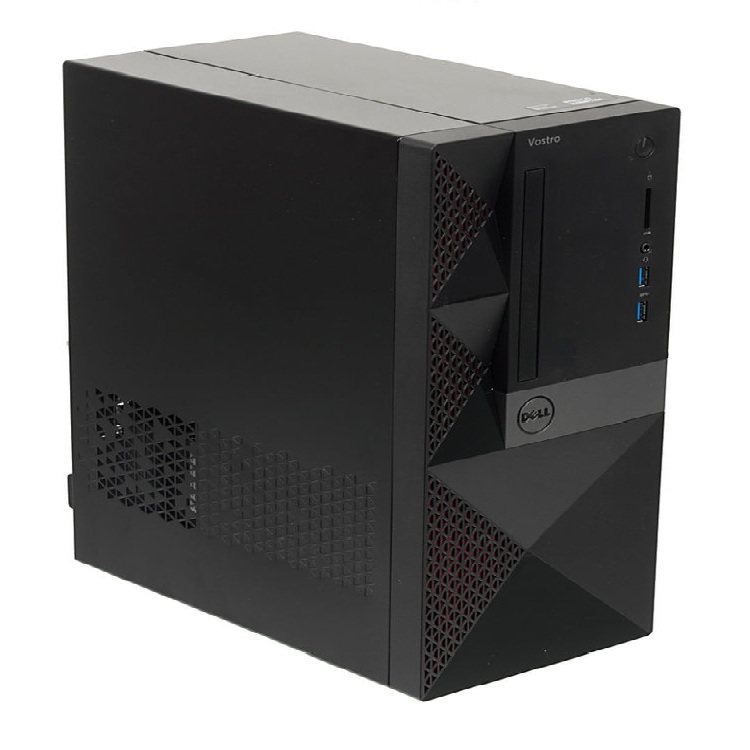 Персональный компьютер Dell Vostro 33670 MT, i3-8100 processor (6M Cache, 3.6GHz), 4GB (1*4GB) 2400Mhz DDR4, 1TB SASA 7.2k, DVD, NVIDIA GeForce GTX 710 2GB, Mse/Kbd, 802.11bgn + Bluetooth 4.0, 1 x 1, Ubuntu Linux 16.04, 1Y NBD  3670-3124 3670-3124