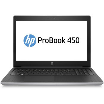 Ноутбук HP ProBook 450 G5 Core i3-7100U 2.4GHz,15.6" HD (1366x768) AG,4Gb DDR4(1),500Gb 7200,48Wh LL,FPR,2.1kg,1y,Silver,DOS 2RS25EA 2RS25EA