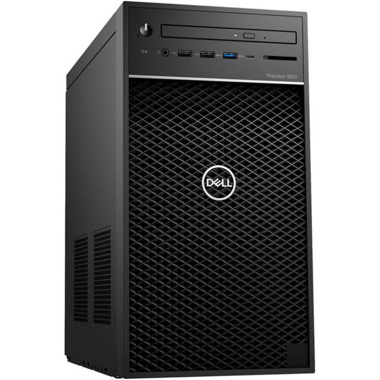 Персональный компьютер Dell Precision 3630 MT Xeon E 2146G/16Gb/SSD512Gb/UHDG P630/DVDRW/CR/W10Pro64/черный 3630-5611 3630-5611