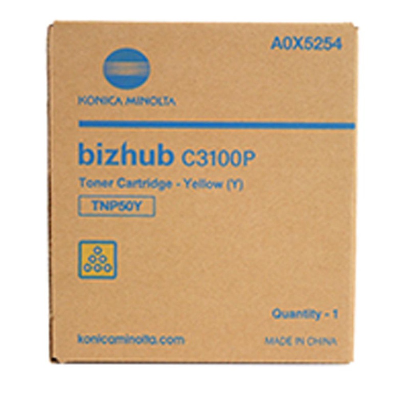 Тонер картридж TNP-50Y (yellow) Konica Minolta bizhub C3100P, желтый, ресурс 5 000 стр. (A0X5254) A0X5254 #5