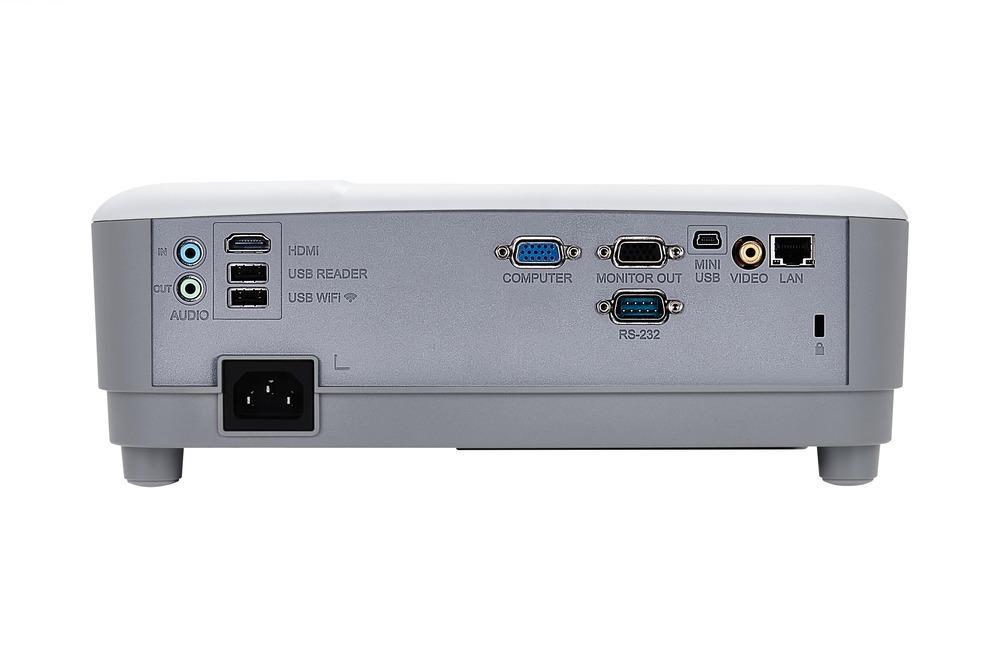 Проектор ViewSonic PG603X DLP, XGA 1024x768, 3600Lm, 22000:1, HDMI, LAN, USB, 1x10W speaker, 3D Ready, lamp 15000hrs, White, 3.68kg VS16973 VS16973