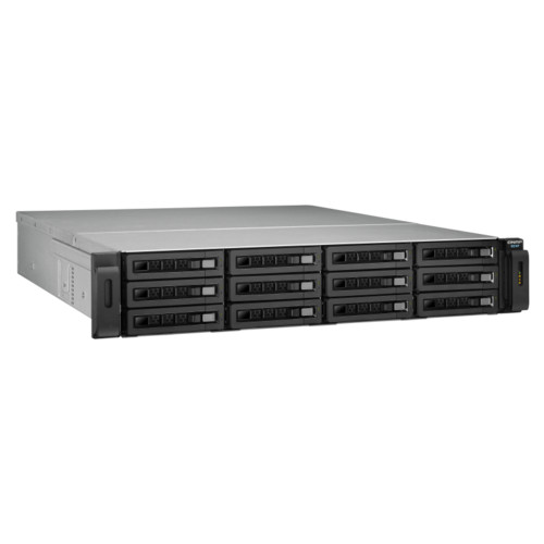 Полка расширения QNAP Expansion unit with SAS interface, 12 HDD, rackmount, 2 PSU. W/o rail kit RAIL-A03-57 REXP-1210U-RP REXP-1210U-RP