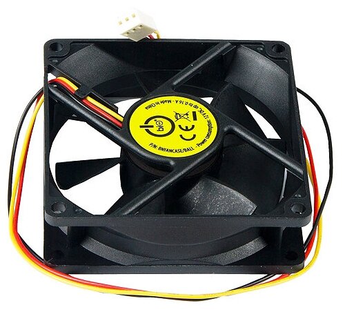 Вентилятор Bion  80x80x25 мм, 3 pin BXP-CFAN80BB-3P BXP-CFAN80BB-3P