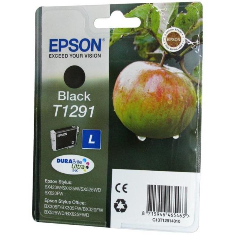 Картридж Epson T1291 черный (11.2мл) для Epson SX420W/BX305F C13T12914012 C13T12914012/C13T12914011  #3