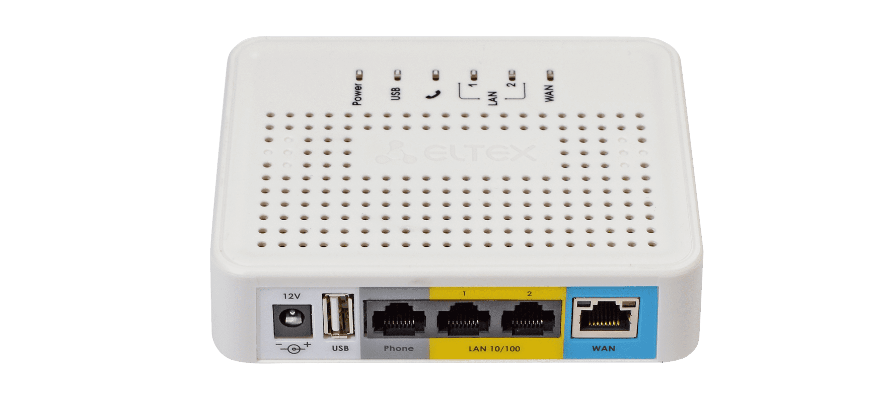 VoIP-шлюз Eltex  с интегрированным роутером 1xFXS, 1xWAN, 2xLAN, 1xUSB, SIP TAU-1M.IP TAU-1M.IP