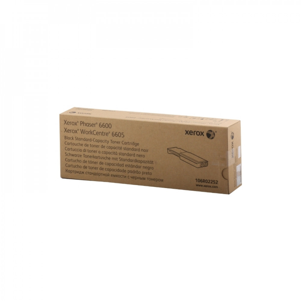 Картридж Xerox лазерный черный (3000стр.) для Xerox Pha 6600/WC 6605 106R02252 106R02252