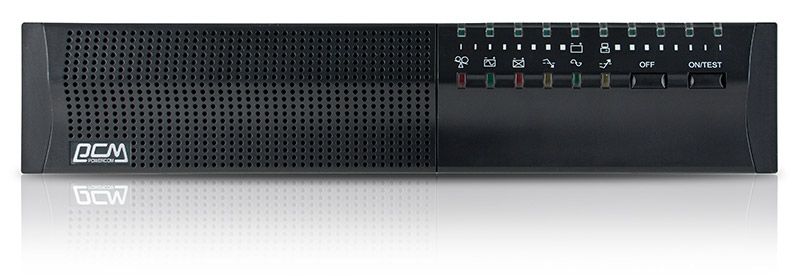 Источник бесперебойного питания Powercom SMART KING PRO+, Line-Interactive, 2000VA/1400W, Rack/Tower, 2U, 8* IEC 320 C13, Serial+USB, SmartSlot SPR-2000 SPR-2000