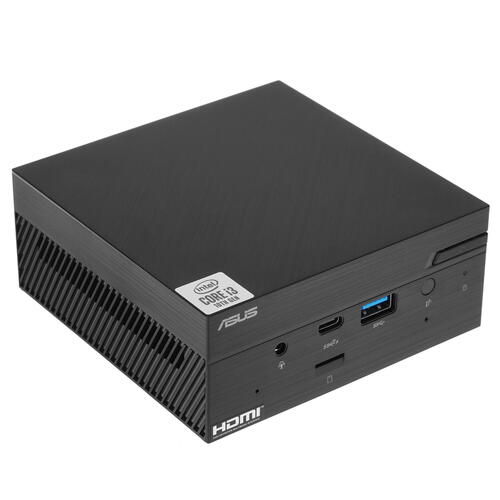 Персональный компьютер ASUS Mini PC PN62S-B3559ZV Core i5-10210U/8Gb/256GB M.2(NVMe) SSD/2x USB 3.2 Gen 1 Type-C/2x USB 3.2/2Mic/1 x HDMI/RJ45/Intel Wi-Fi 6 AX201/AX200 (Gig+)/BT 5/Windows 10 Pro/0,7Kg/Black 90MS01T1-M05590 90MS01T1-M05590