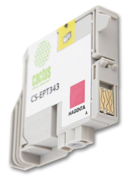 Картридж Cactus струйный CS-EPT343 пурпурный для Epson Stylus Photo 2100 (15.4мл) CS-EPT343 CS-EPT343