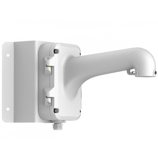Крепление Hikvision DS-1604ZJ-corner на угол с монтажной коробкой,белое,для скоростных поворотных купольных камер,алюминий DS-1604ZJ-corner DS-1604ZJ-corner
