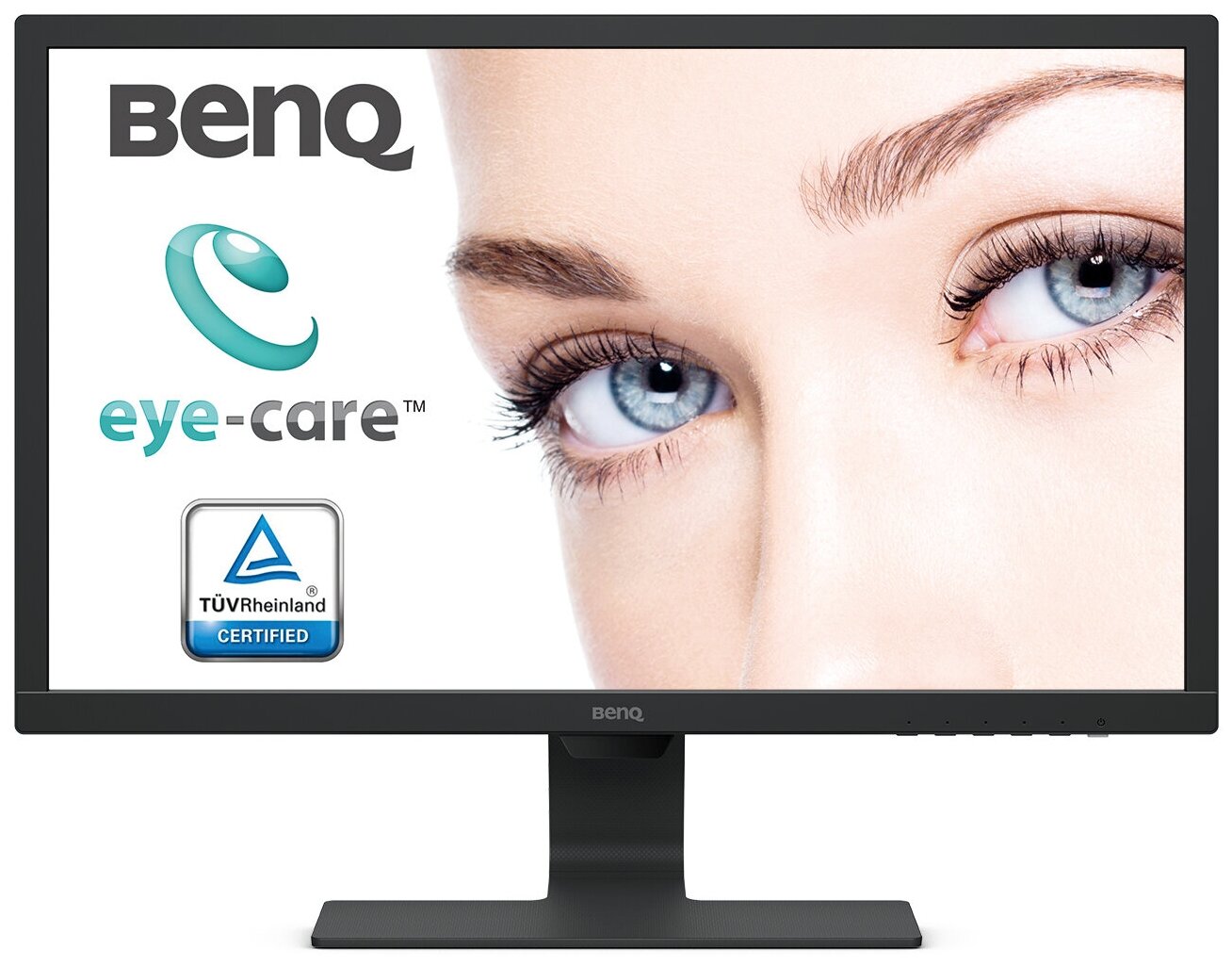 Монитор BenQ 24" BL2483 TN LED 1920x1080 1ms 16:9 250 cd/m2 1000:1 12M:1 170/160 D-sub DVI HDMI Flicker-free Black 9H.LJALB.QBE 9H.LJALB.QBE