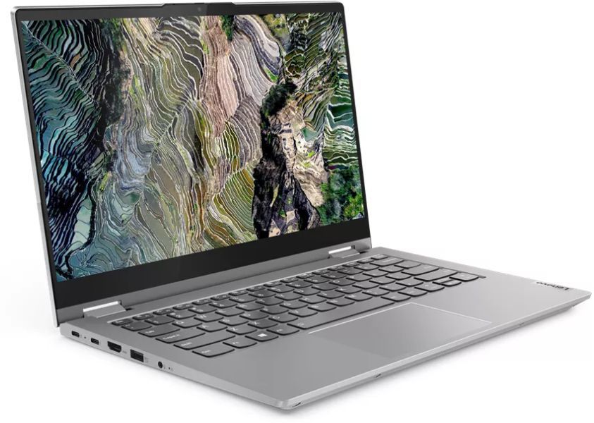 Ноутбук Lenovo Thinkbook 14s Yoga ITL Core i7 1165G7 16Gb SSD512Gb Intel Iris Xe graphics 14" IPS Touch FHD (1920x1080) Windows 11 Professional 64 grey WiFi BT Cam 20WE005DRU 20WE005DRU