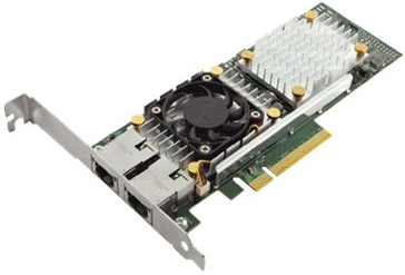 Сетевой адаптер Dell EMC Broadcom 57810 Dual Port 10Gb DA/SFP+ FCoE Converged Network Adapter, w/o Tranceivers, Full Height 540-11149 540-11149