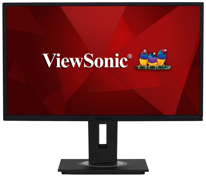 Монитор ViewSonic 27"  IPS SuperClear, 1920x1080, 5ms, 300cd/m2, 178°/178°, 50Mln:1, D-Sub, HDMI, DP, USB-Hub, колонки, Tilt, Swivel, Pivot, HAS, VESA, Black VG2748 VG2748