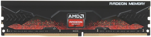 Модуль памяти AMD 16GB Radeon™ DDR4 3000 DIMM R9 Gamers Series Black Gaming Memory Non-ECC, CL16, 1.35V, Heat Shield, RTL R9S416G3000U2S R9S416G3000U2S