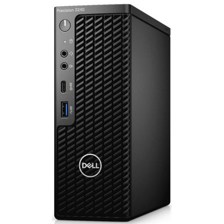 Компьютер Dell Precision 3240 i7 10700 (2.9)/8Gb/SSD512Gb/P1000 4Gb/Windows 10 Professional/GbitEth/WiFi/BT/240W/клавиатура/мышь/черный 3240-8090 3240-8090